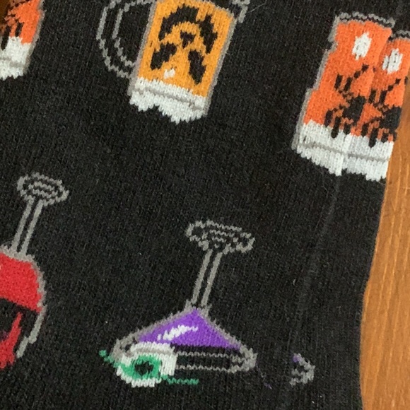 🆕 DAVCO- MEN’S FESTIVE HALLO-DRINKING SOCKS🎃 - Picture 6 of 6